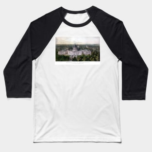 WASHINGTON CAPITOL 1857 city old map Baseball T-Shirt